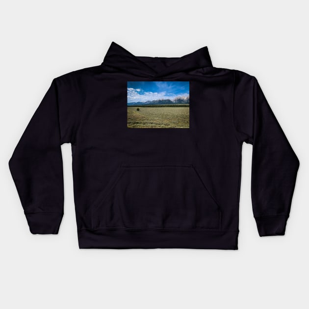 The Grand Tetons Kids Hoodie by Ckauzmann